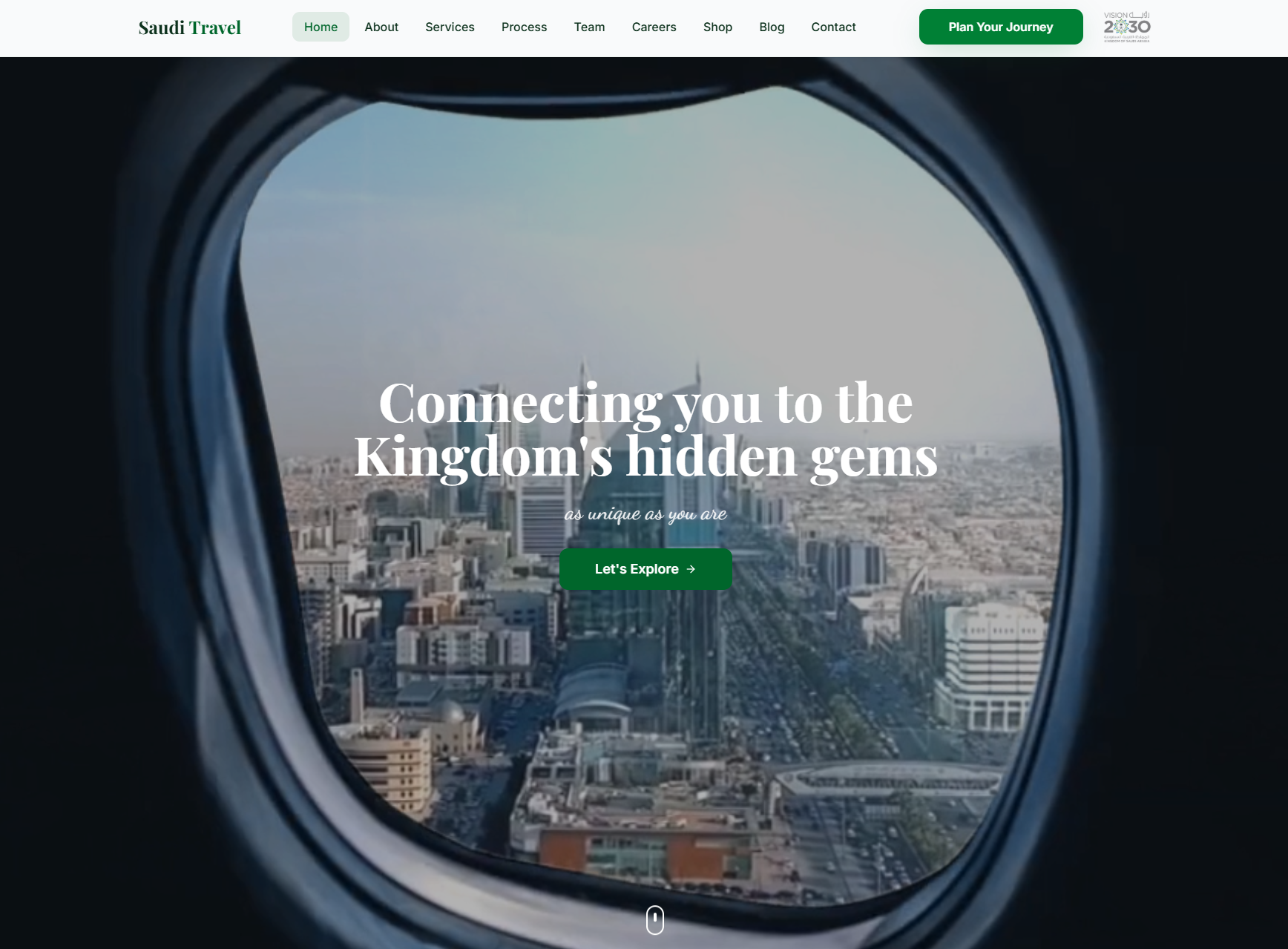 Saudi Travel Inc website preview
